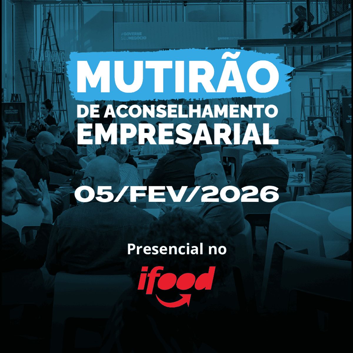 Capa da campanha: Mutirão de Aconselhamento