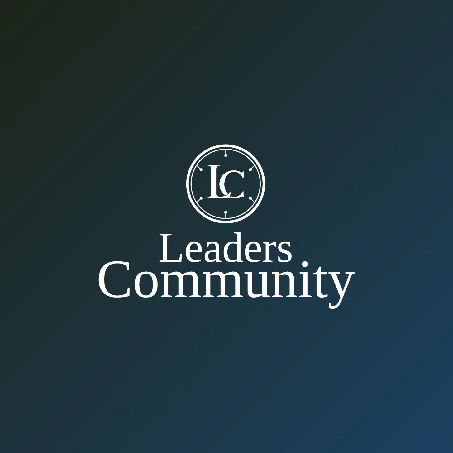 Capa da comunidade: Leaders Community