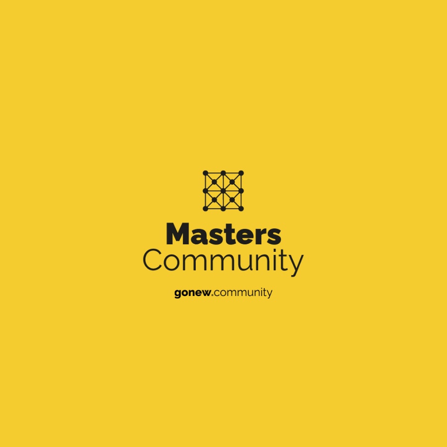 Capa da comunidade: Masters Community